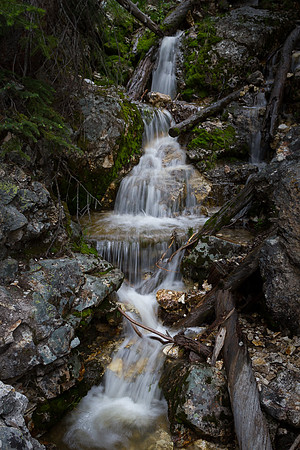 Small stream on the Red Rock walk to an overlook on the Grand Ca