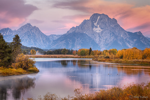 Oxbow Bend at Sunrise, Grand Tetons
