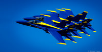 Navy Blue Angels FA-18 Hornet