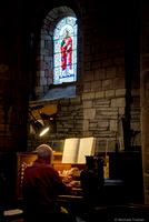 St. Magnus Cathedral in Kirwall, Orkney Islands, Scotland