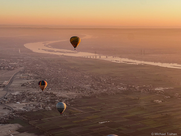 Hot Air Balloon Ride Near the Nile and the Valley of the Queens, Hapshepsut Mortuary Temple, and the Valley of the Kings