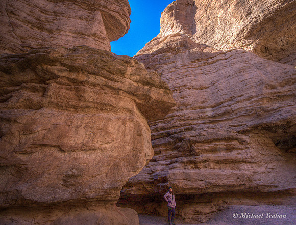 San Lorenzo slot canyon