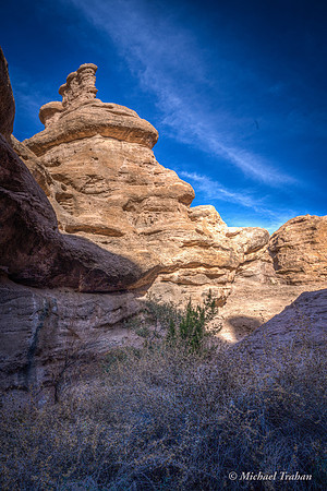San Lorenzo slot canyon