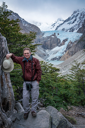 The Piedras Blancas hanging glacier
