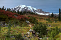 Mt. Rainier in the Fall