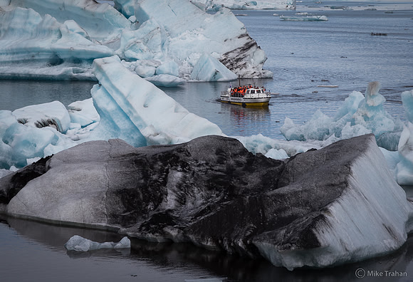 Jokulsarlon icebergs