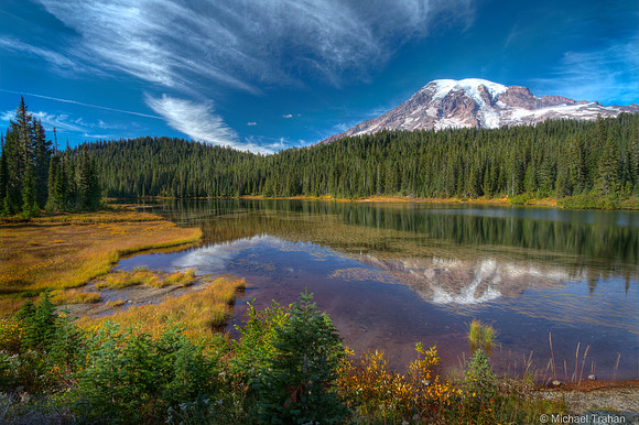 Mt. Rainier Across Reflection Lake