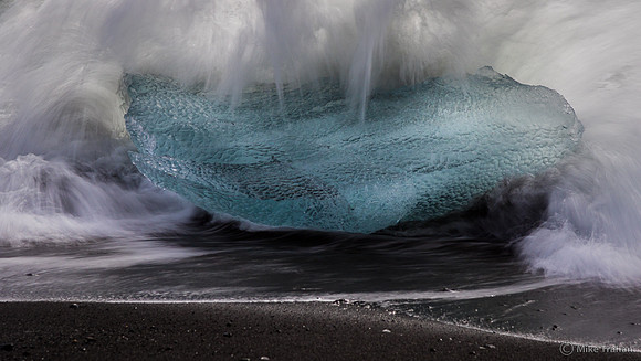Jokulsarlon Iceberg Black Sand Beach