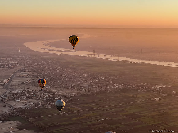 Hot Air Balloon Ride Near the Nile and the Valley of the Queens, Hapshepsut Mortuary Temple, and the Valley of the Kings