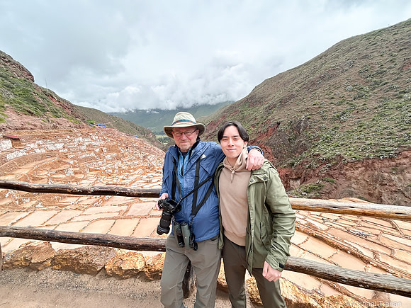 Ancient Salt Pans still working