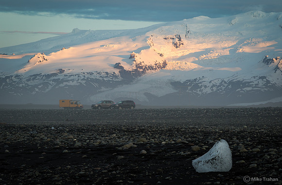 Jokulsarlon Iceberg Black Sand Beach