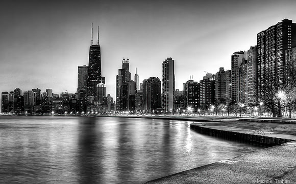 Chicago From North Ave Beach