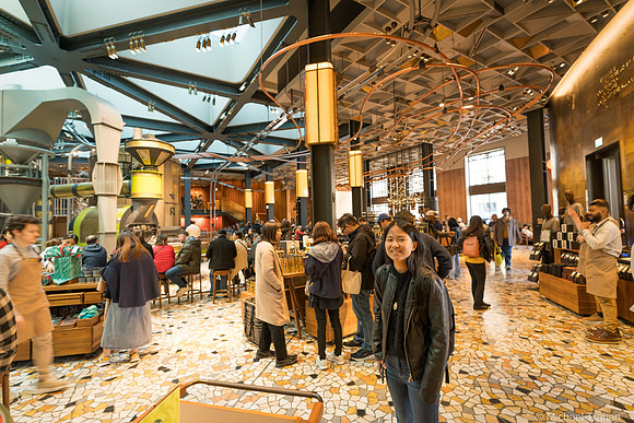 Starbucks Reserve Roastery, the largest Starbucks in Europe