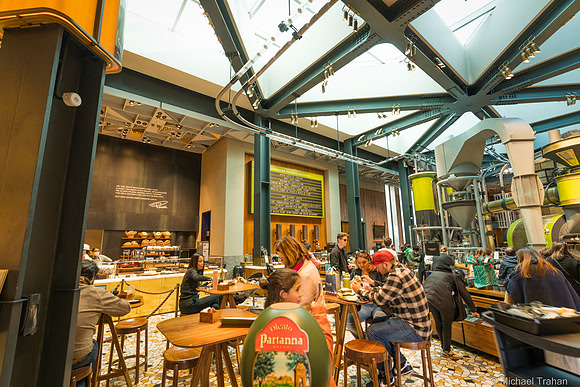 Starbucks Reserve Roastery, the largest Starbucks in Europe