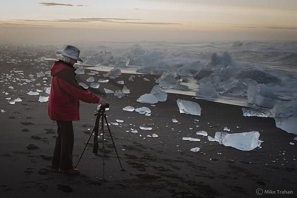 Jokulsarlon Iceberg Black Sand Beach