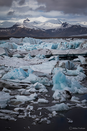 Jokulsarlon icebergs