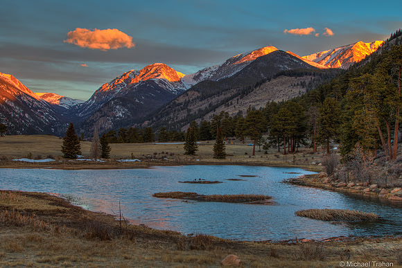 Dawn in Rocky Mountain National Park, Colorado
