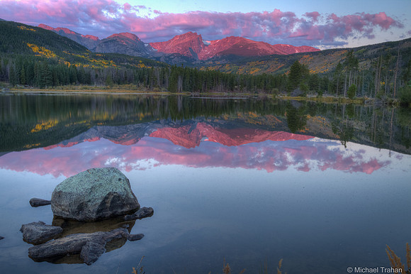 Pre-dawn at Sprague Lake
