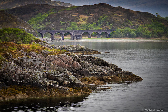 West Highland Railroad bridge in Scotland