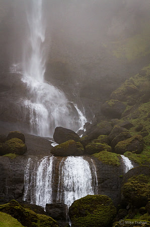 Waterfall near the Ring Road