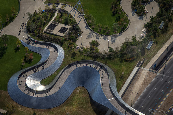 Maggie Daley Park in Millenium Park, Chicago