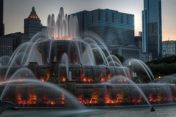 Buckingham Fountain in Chicago