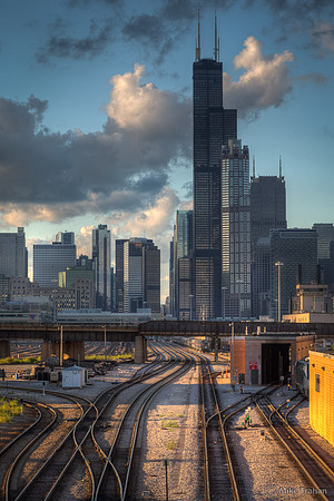 View from the 18th St Bridge