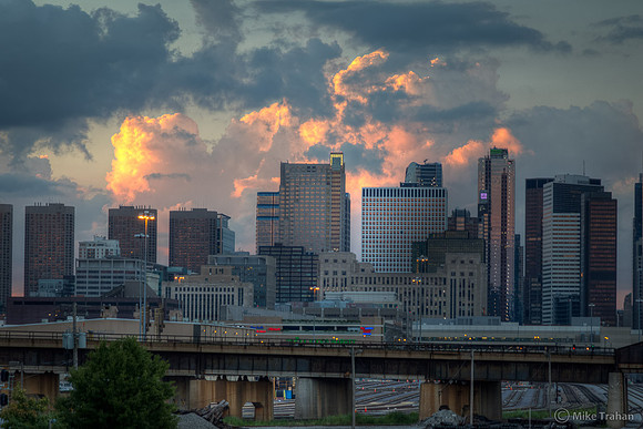 View from the 18th St Bridge
