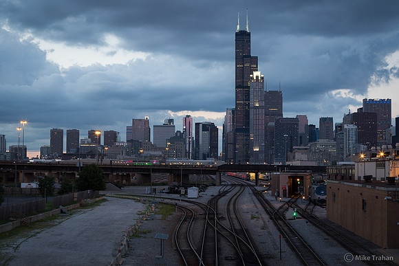 View from the 18th St Bridge