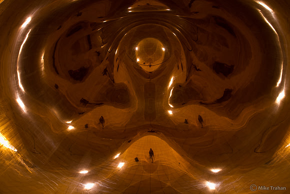 The Bean at Night