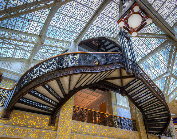 The Rookery Building Frank Lloyd Wright Staircase