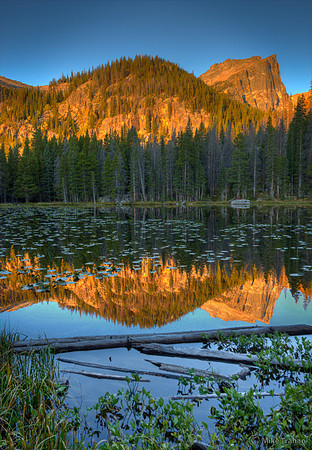 Dawn at Nymph Lake, Rocky Mountain National Park