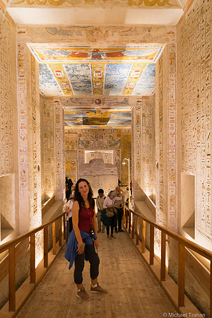 Tomb of Rameses IV in the Valley of the Kings