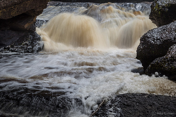 The Black River MI Waterfalls: Sandstone Falls