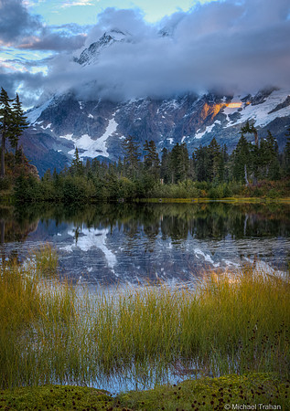 Mt. Shuksan from Picture Lake
