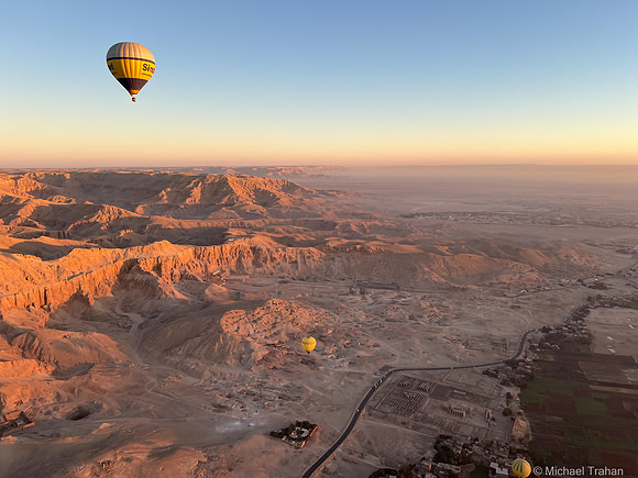 Hot Air Balloon Ride Near the Nile and the Valley of the Queens, Hapshepsut Mortuary Temple, and the Valley of the Kings