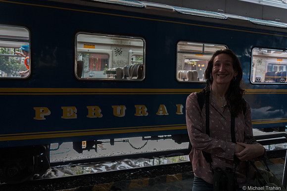 On the way to Manchu Picchu