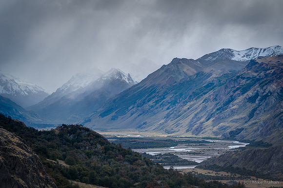 The Valley Leading to El Chalten