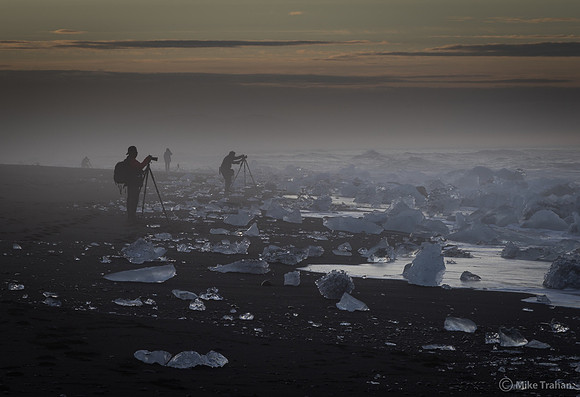 Jokulsarlon Iceberg Black Sand Beach