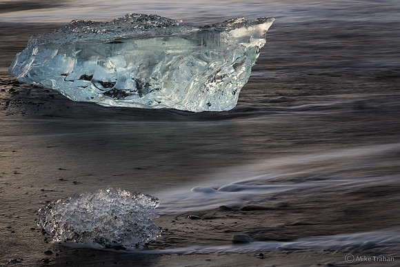 Jokulsarlon Iceberg Black Sand Beach