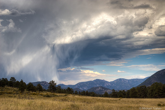 Quick Storm at Rocky Mountain National Park