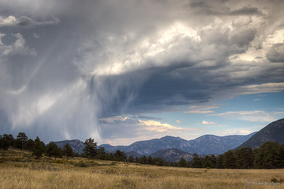 Quick Storm at Rocky Mountain National Park