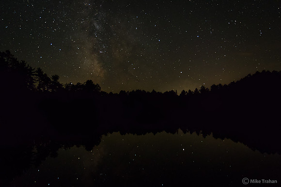 Night Sky Over Dinner Lake