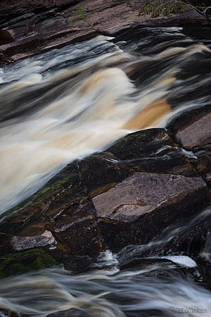 The Black River MI Waterfalls: Sandstone Falls
