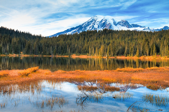 Mt. Rainer from Reflection Lake #2