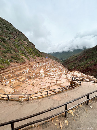 Ancient Salt Pans still working