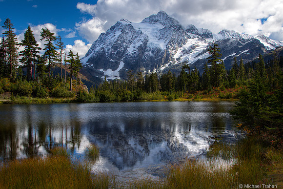 Mt. Shuksan from Picture Lake