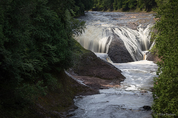 The Black River MI Waterfalls: Potawatomi Falls