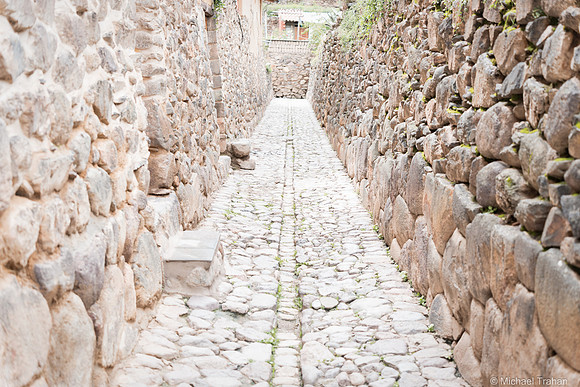 On the way to Manchu Picchu