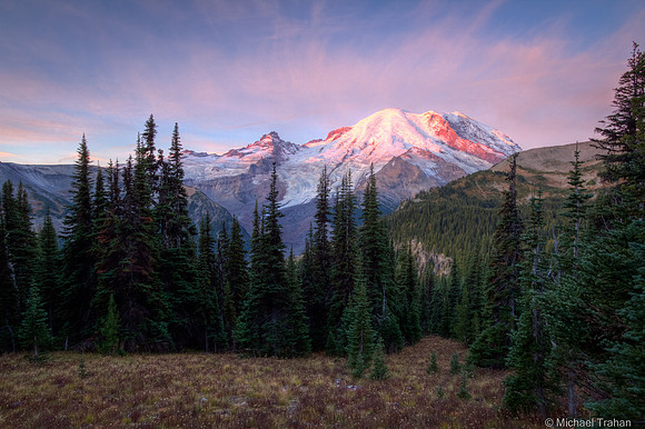 Dawn at Mt. Rainier